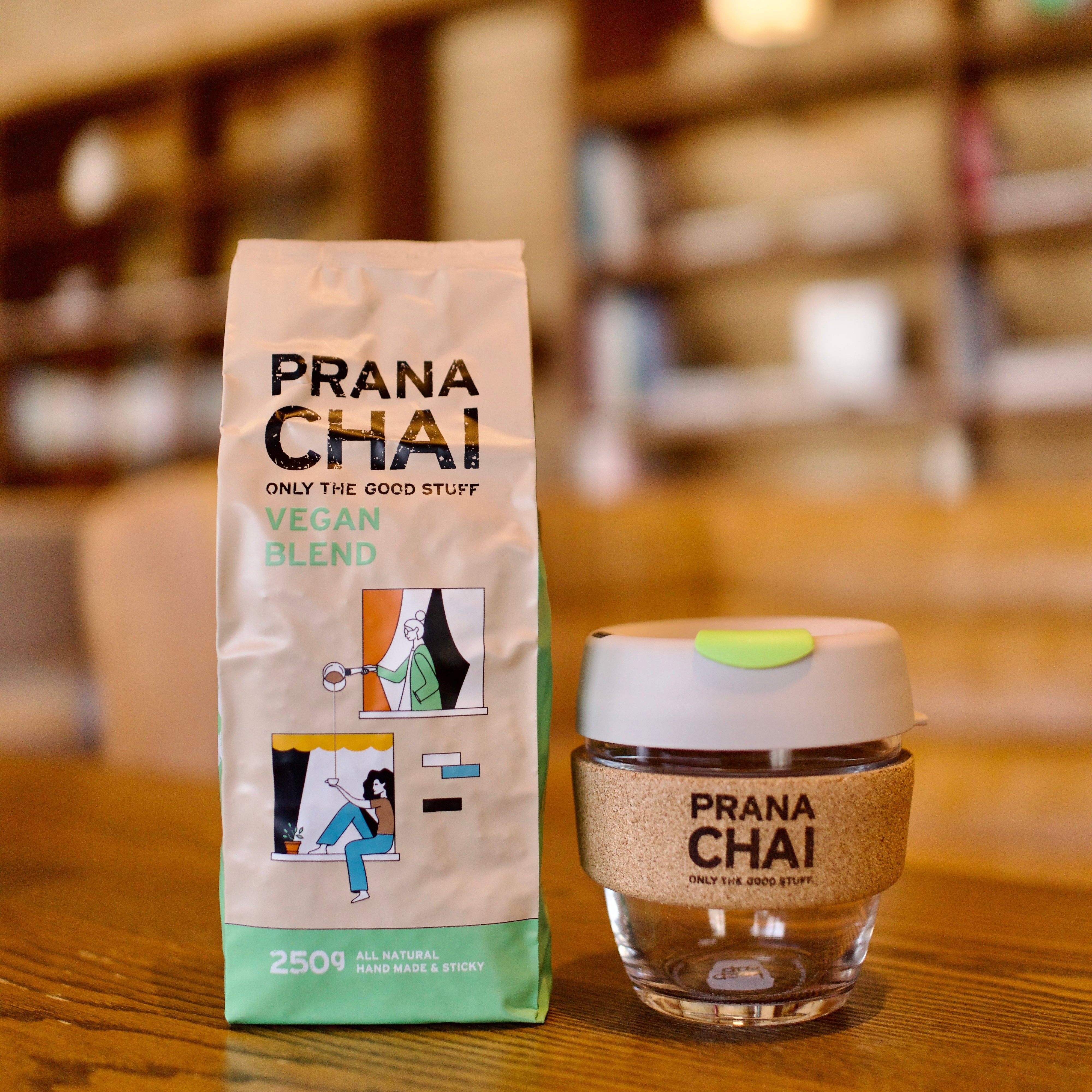 KEEP CUP × PRANA CHAI】VEGAN BLEND 250g × KEEP CUP ヴィーガン